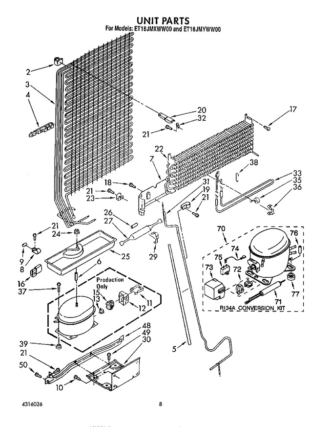 Diagram for ET18JMXWW00