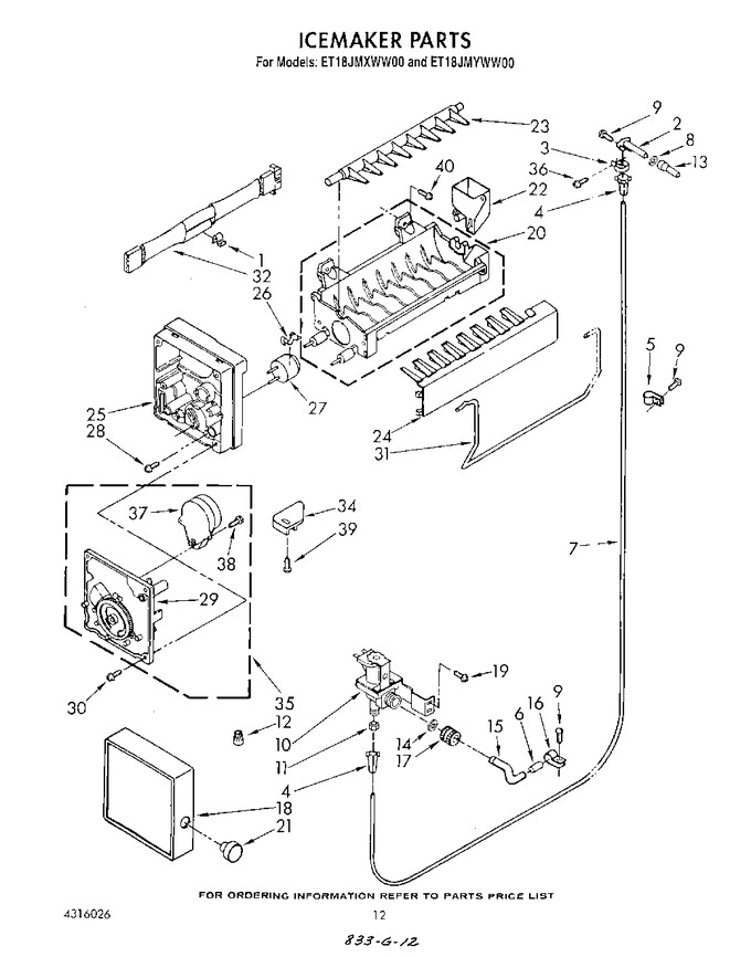 Diagram for ET18JMXWW00