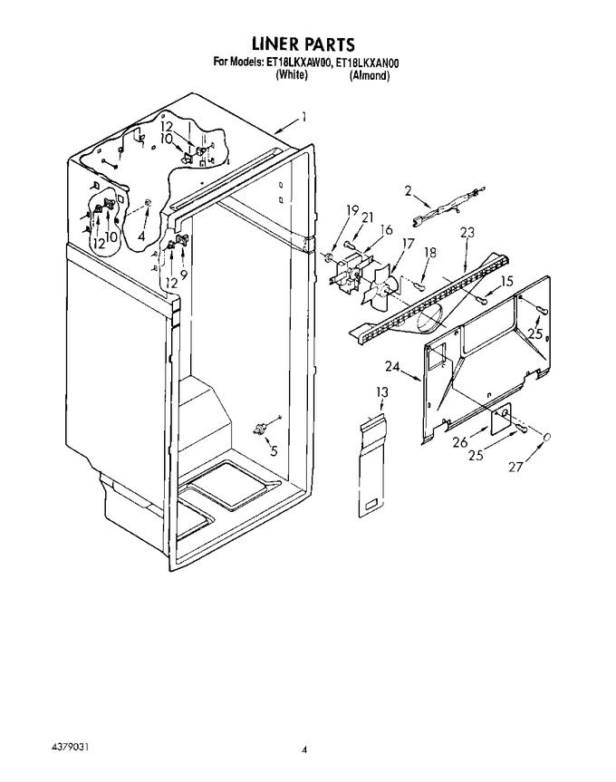 Diagram for ET18LKXAW00
