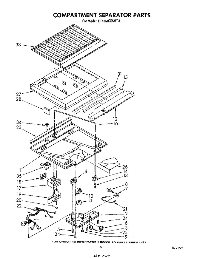 Diagram for ET18MKXSW03