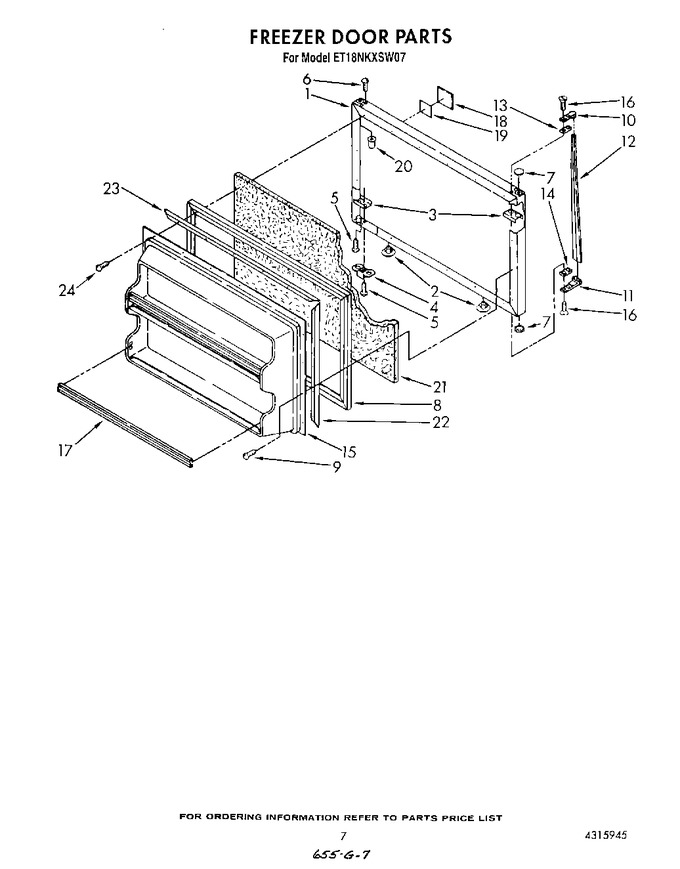 Diagram for ET18NKXSW07