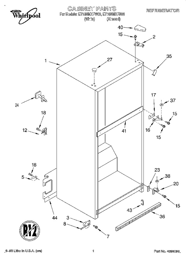Diagram for ET18NMXFW03