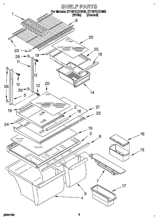 Diagram for ET18PKXDW05