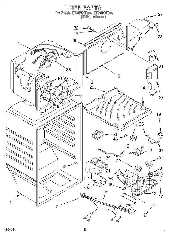Diagram for ET18PKXFW01