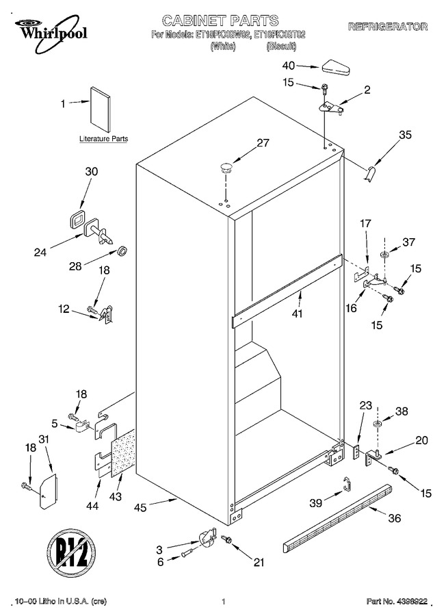 Diagram for ET18PKXGW02