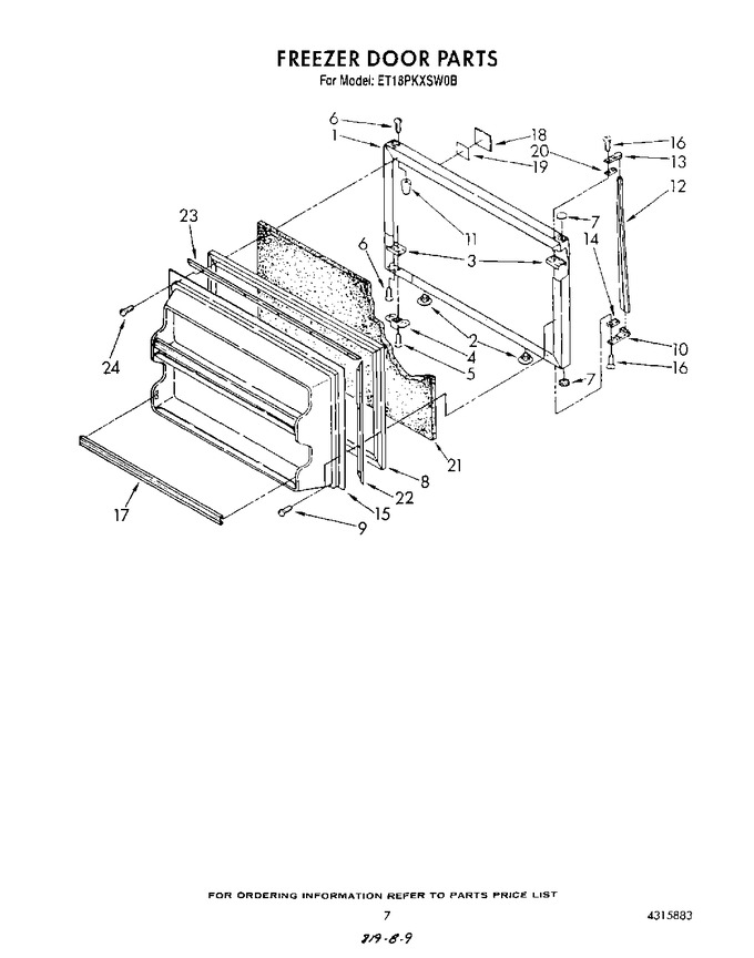 Diagram for ET18PKXSW0B