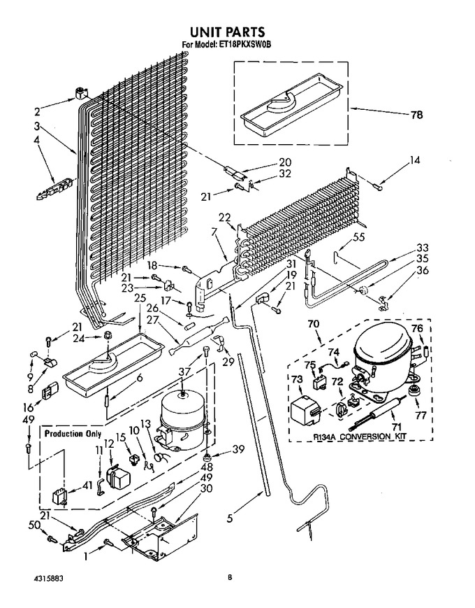 Diagram for ET18PKXSW0B