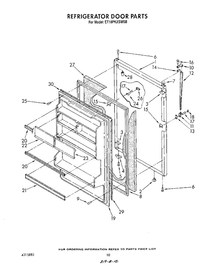 Diagram for ET18PKXSW0B