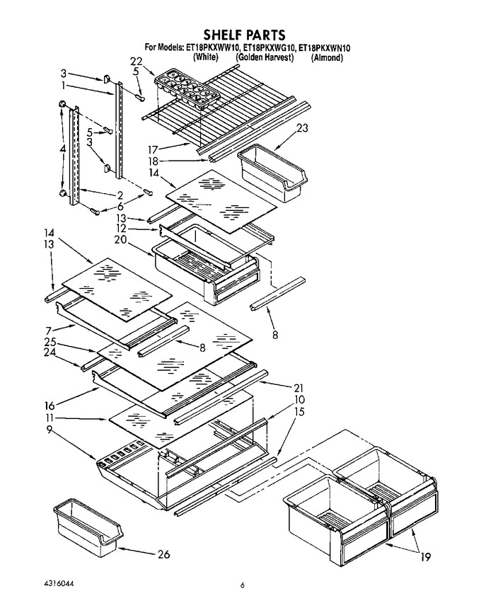 Diagram for ET18PKXWW10
