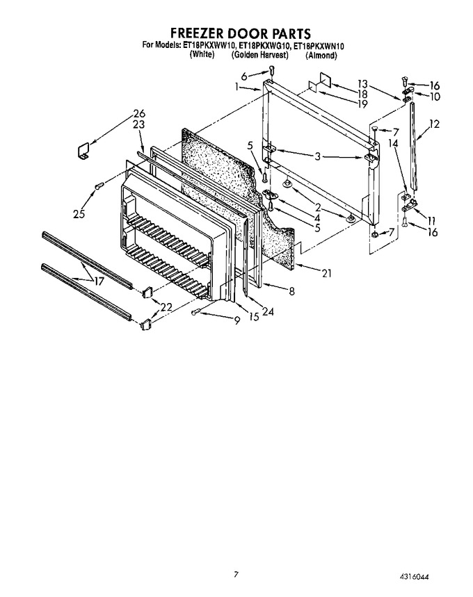 Diagram for ET18PKXWW10