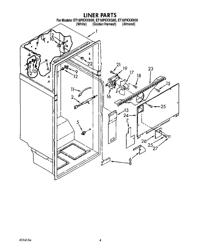Diagram for ET18PKXXG00