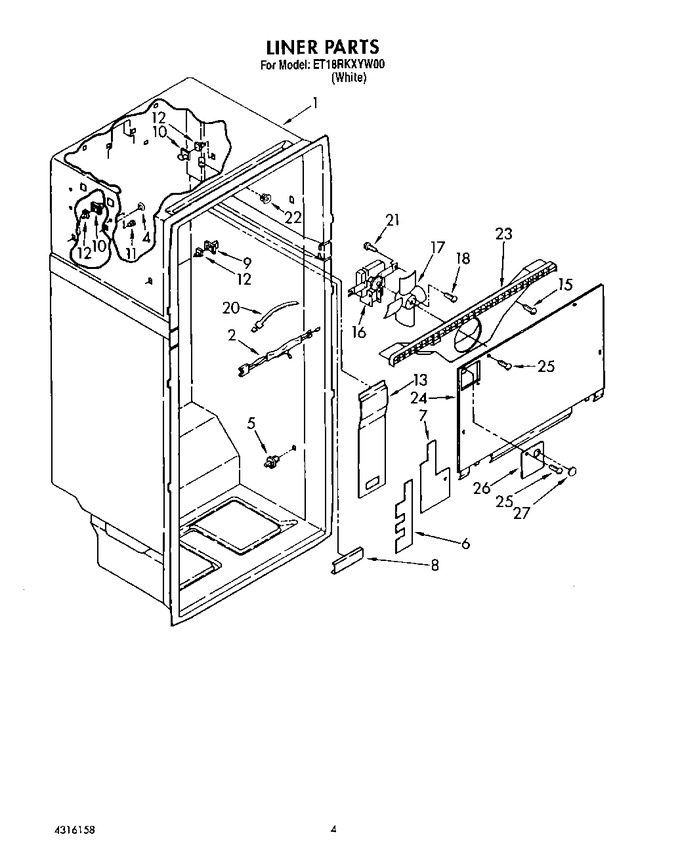 Diagram for ET18RKXYW00