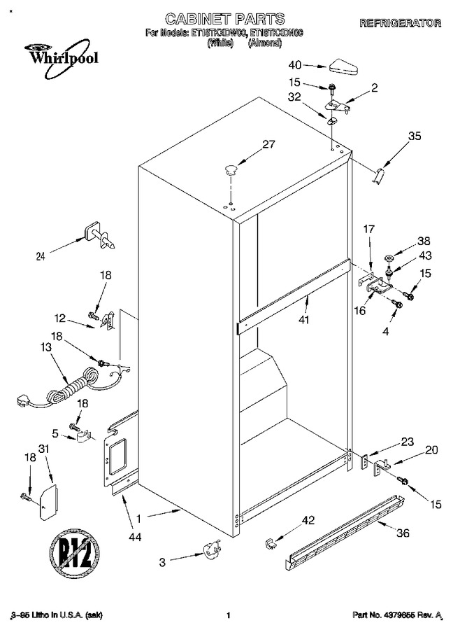 Diagram for ET18TKXDW00