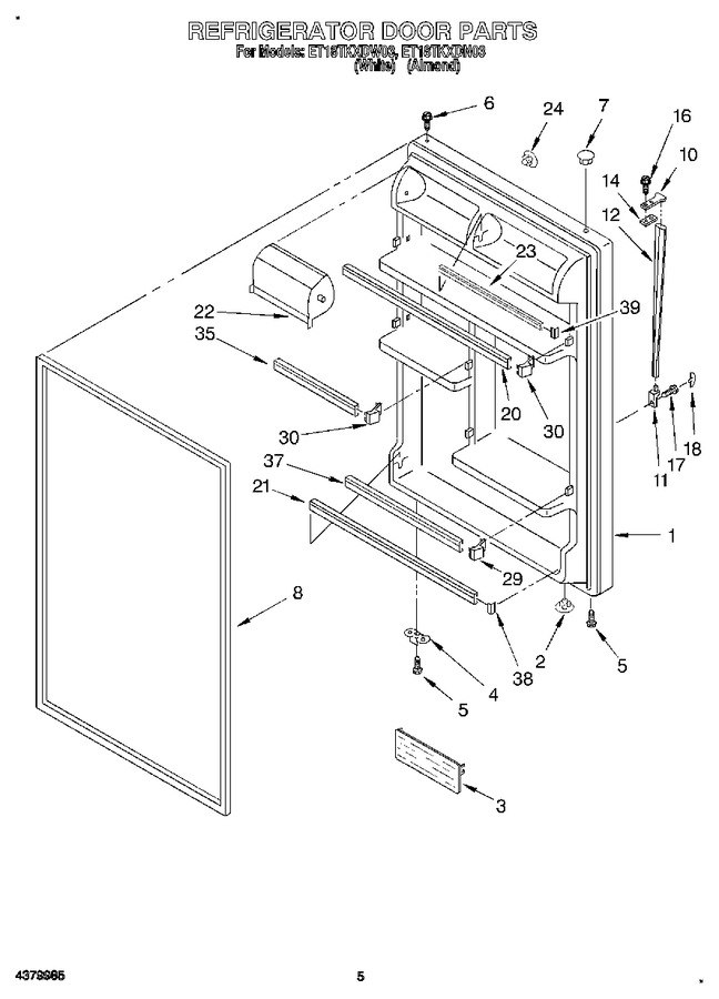 Diagram for ET18TKXDW03
