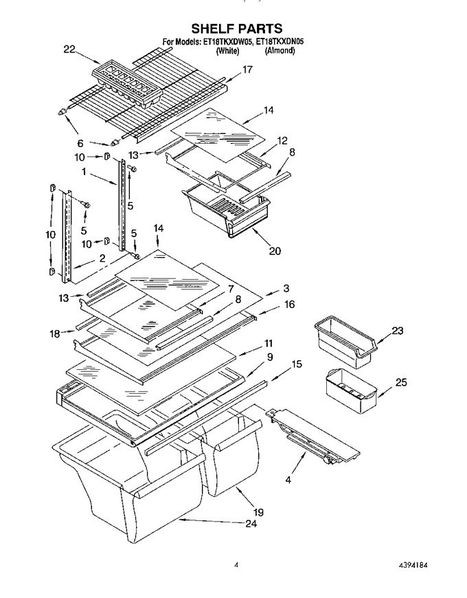 Diagram for ET18TKXDW05