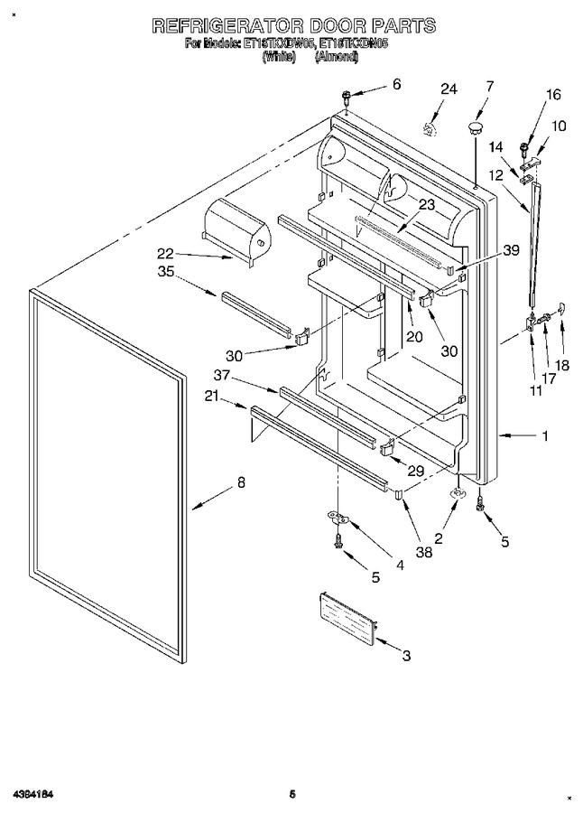 Diagram for ET18TKXDW05