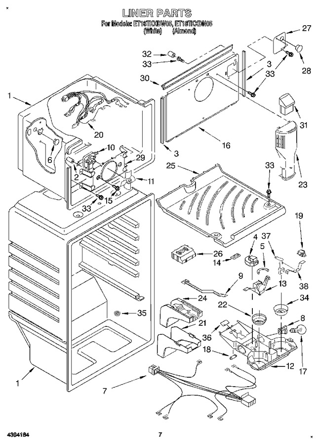 Diagram for ET18TKXDW05