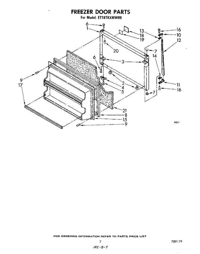 Diagram for ET18TKXMWR0