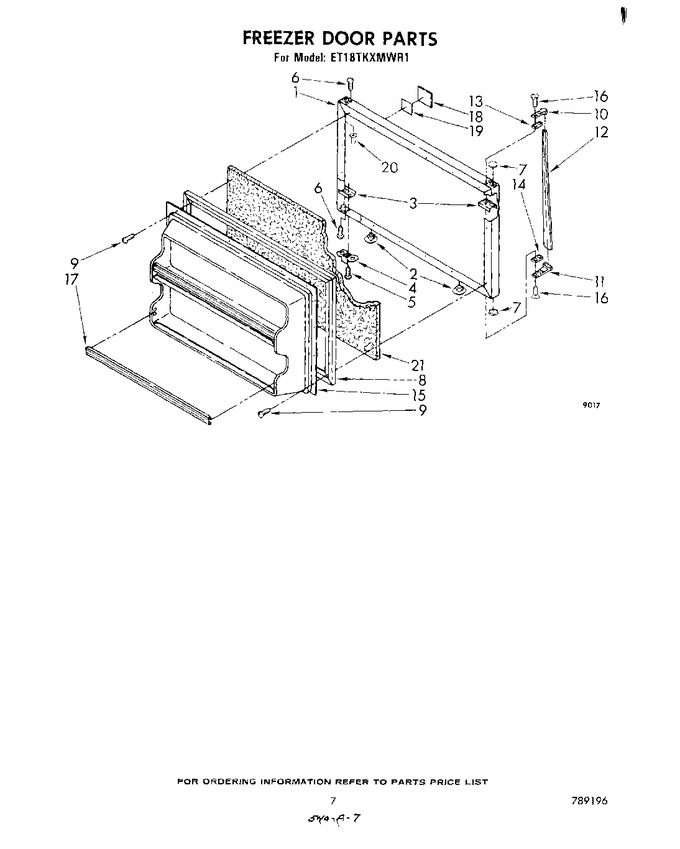 Diagram for ET18TKXMWR1