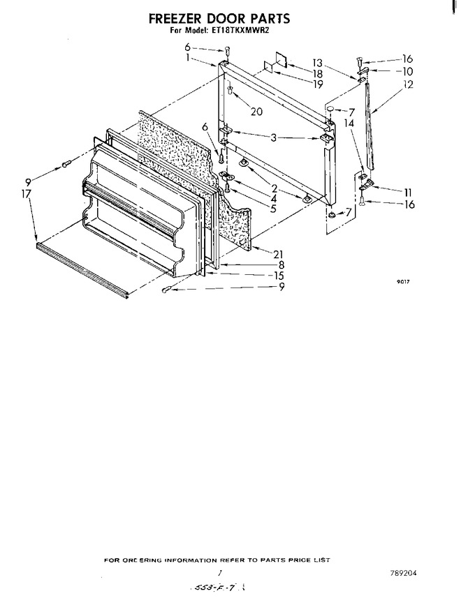 Diagram for ET18TKXMWR2