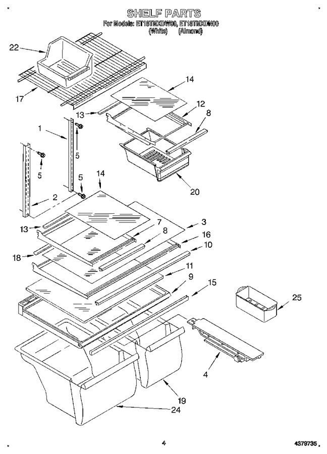 Diagram for ET18TMXDW00