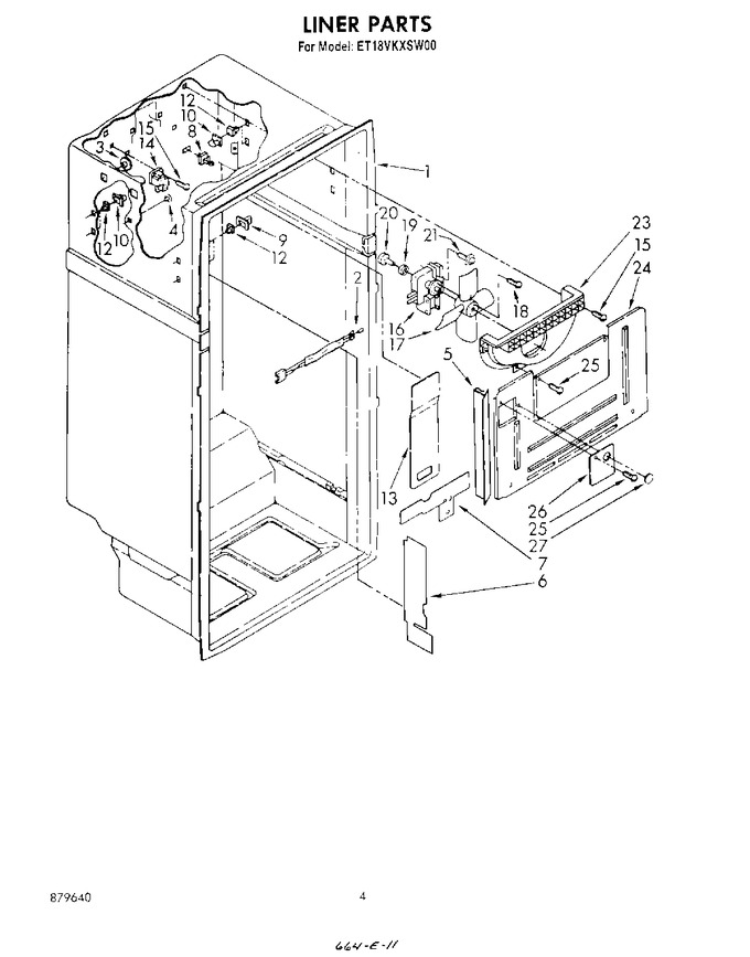 Diagram for ET18VKXSW00