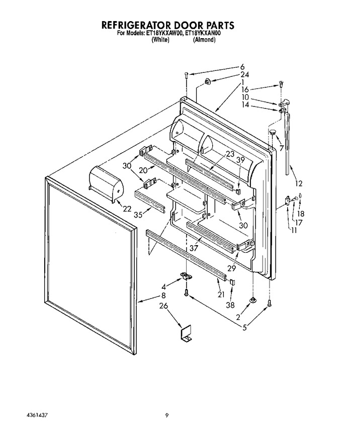 Diagram for ET18YKXAW00