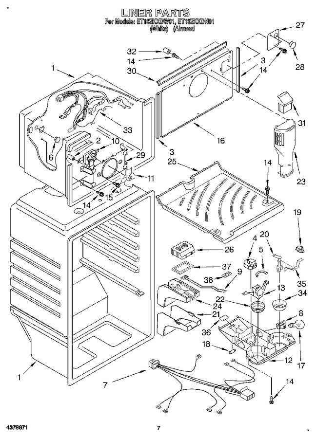 Diagram for ET18ZKXDW01