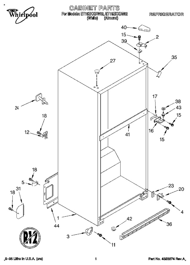 Diagram for ET18ZKXDW02