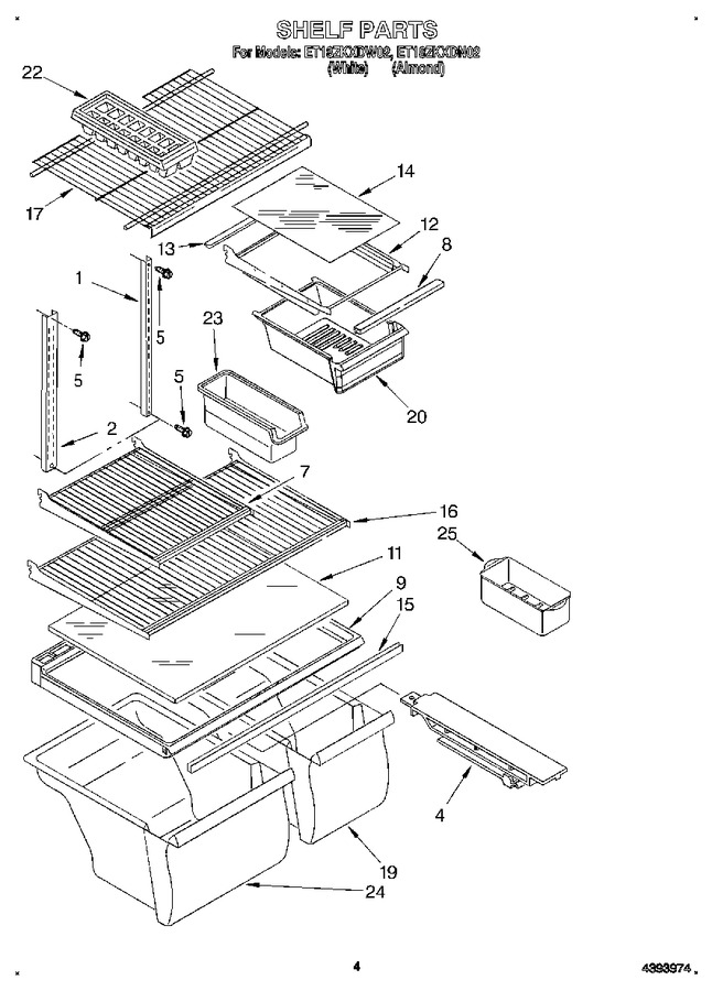 Diagram for ET18ZKXDW02