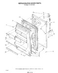 Diagram for 08 - Refrigerator Door , Lit/optional