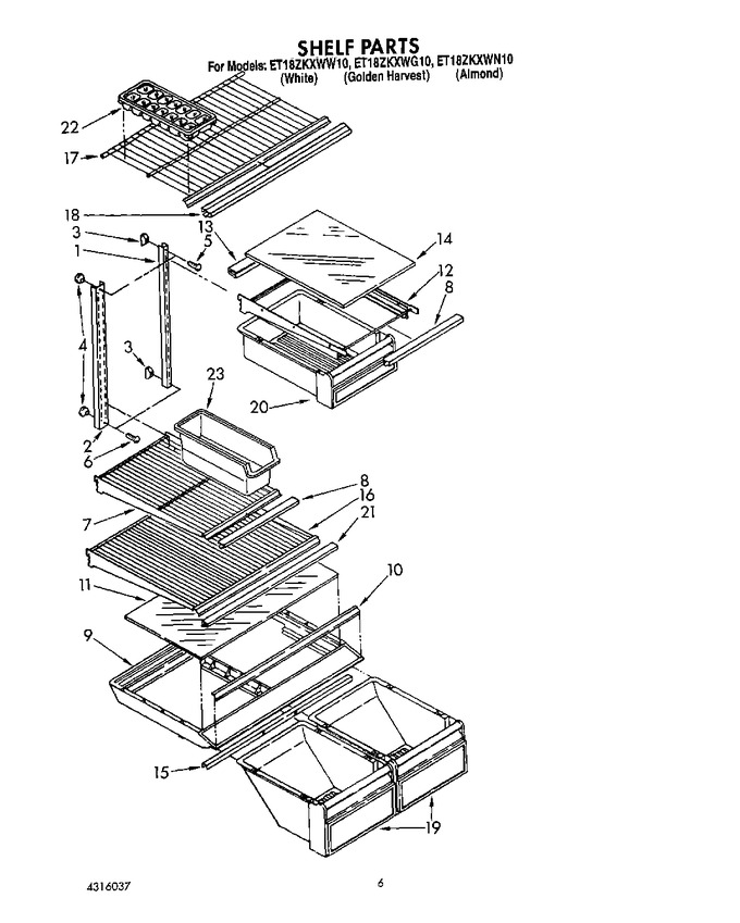Diagram for ET18ZKXWW10