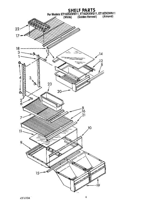 Diagram for ET18ZKXWN11