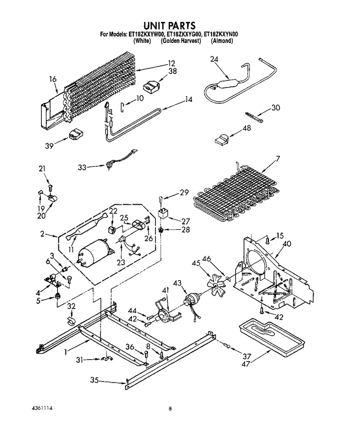 Diagram for ET18ZKXYW00