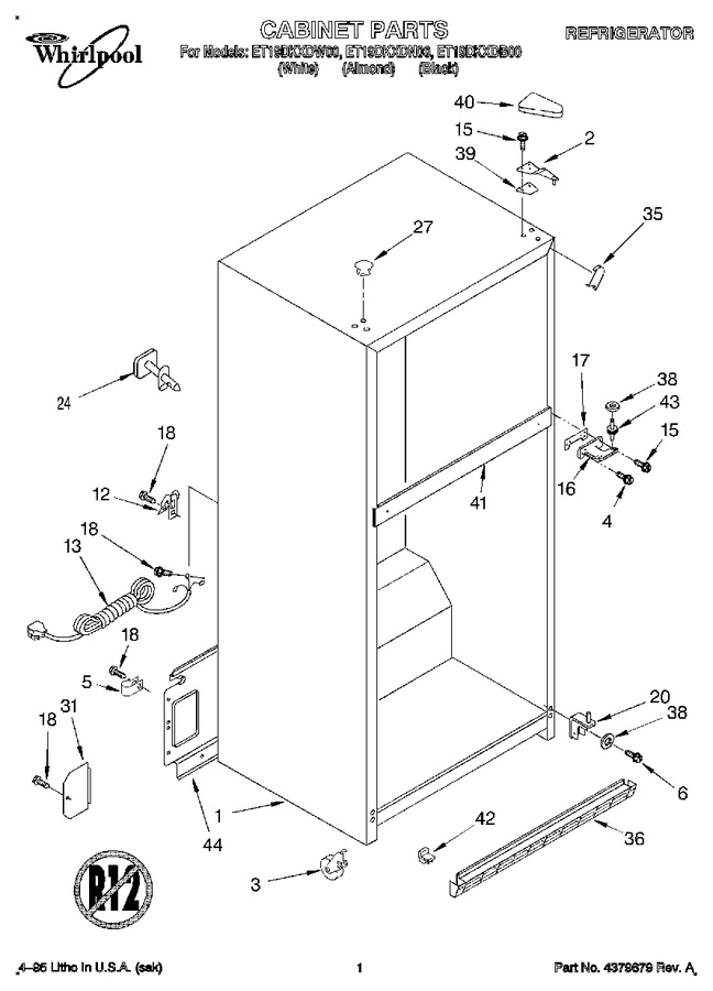 Diagram for ET19DKXDN00