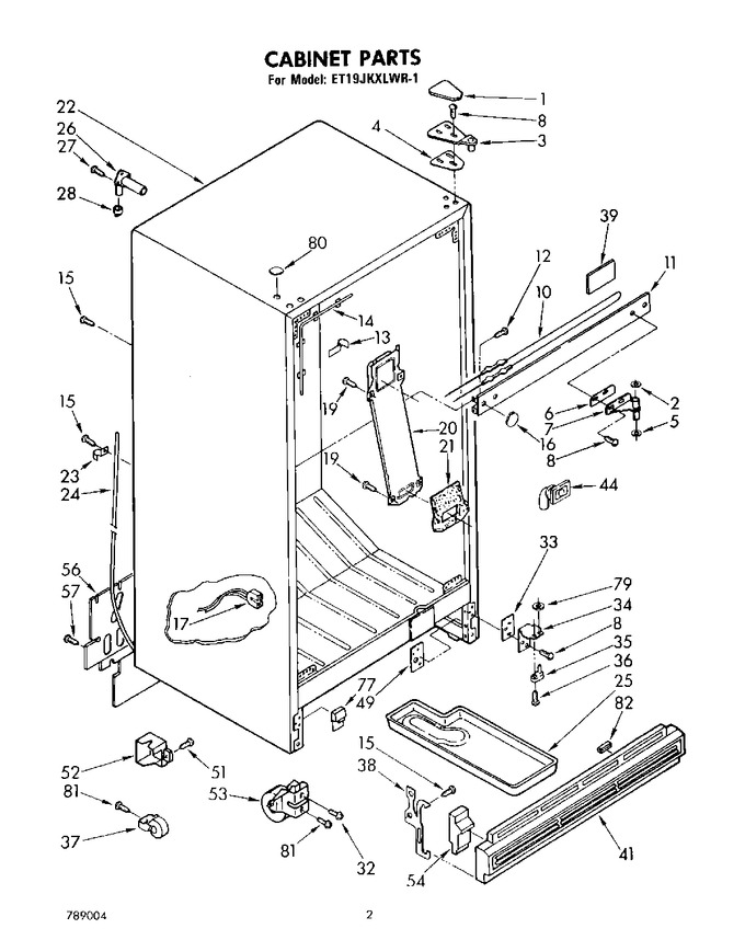 Diagram for ET19JKXLWR1