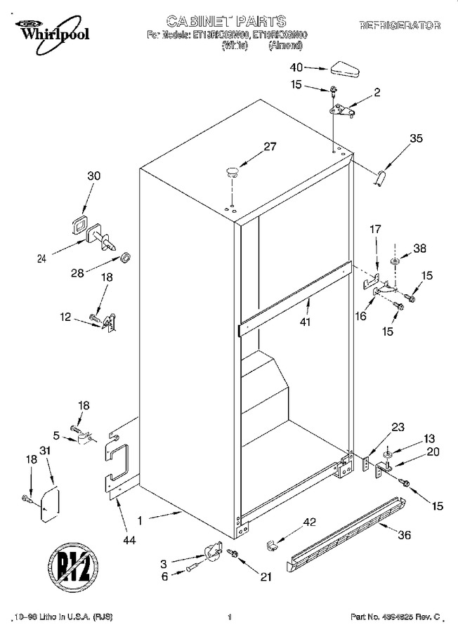 Diagram for ET19RKXGN00