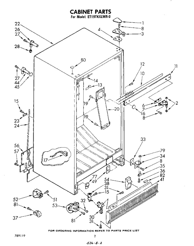Diagram for ET19TKXLWR0
