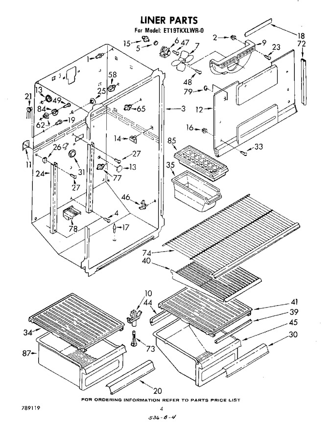 Diagram for ET19TKXLWR0