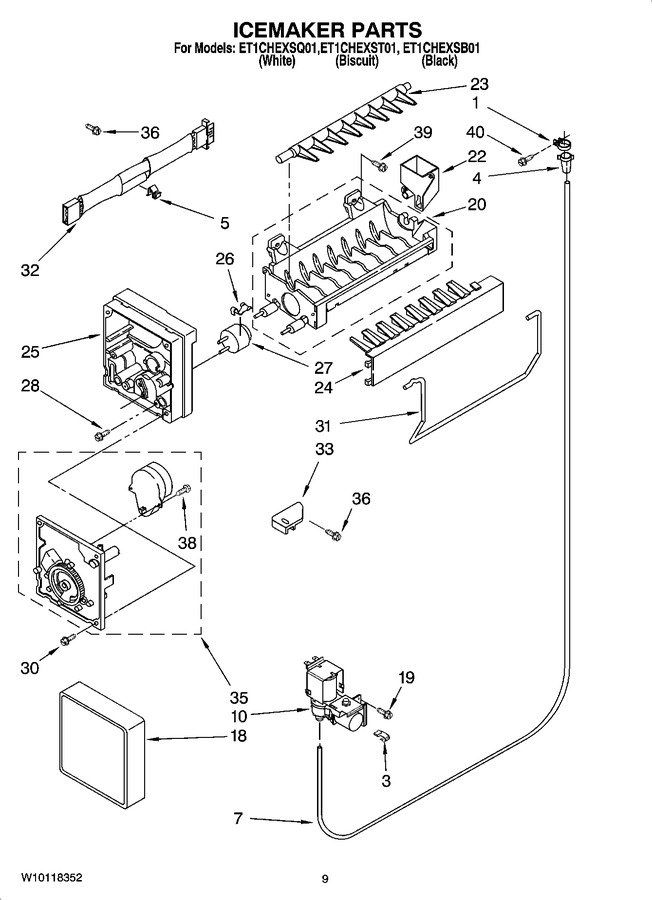 Diagram for ET1CHEXST01