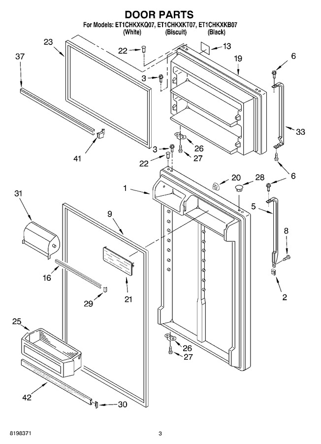 Diagram for ET1CHKXKT07