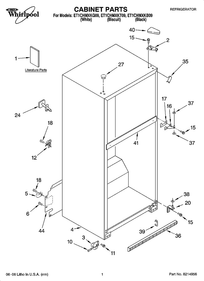 Diagram for ET1CHMXKQ09