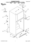 Diagram for 01 - Cabinet Parts