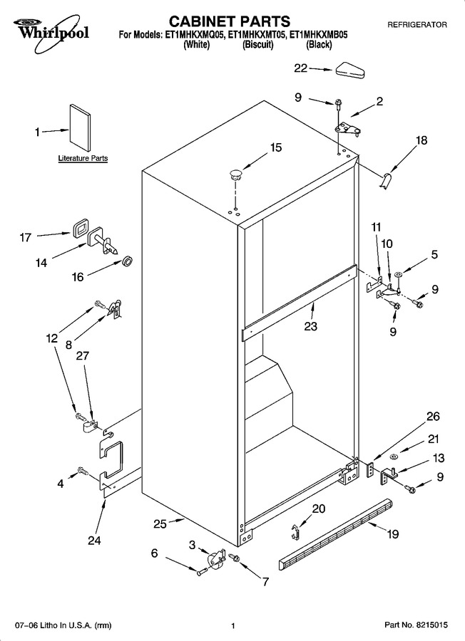 Diagram for ET1MHKXMB05