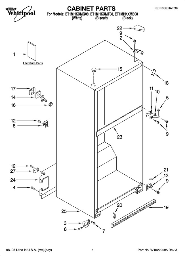 Diagram for ET1MHKXMB08