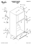 Diagram for 01 - Cabinet Parts