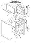 Diagram for 02 - Door Parts