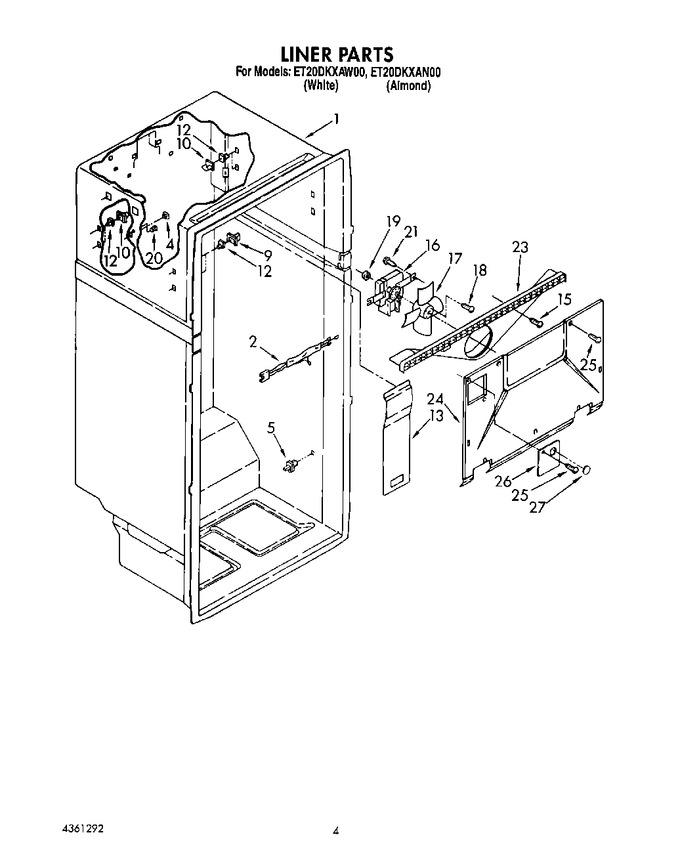 Diagram for ET20DKXAW00