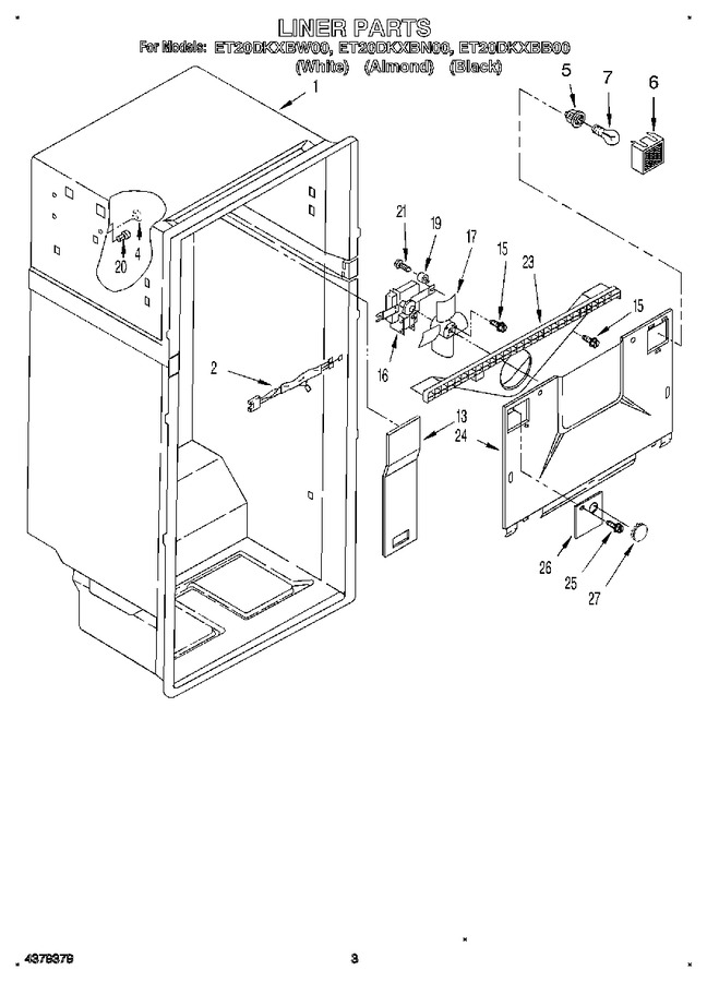 Diagram for ET20DKXBW00
