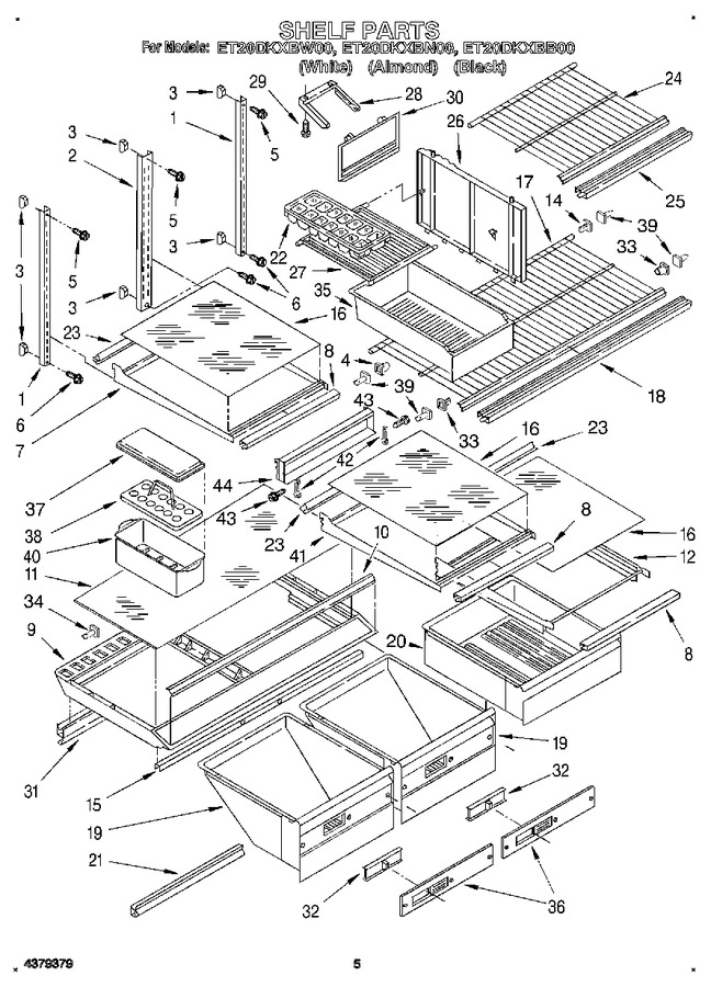 Diagram for ET20DKXBW00